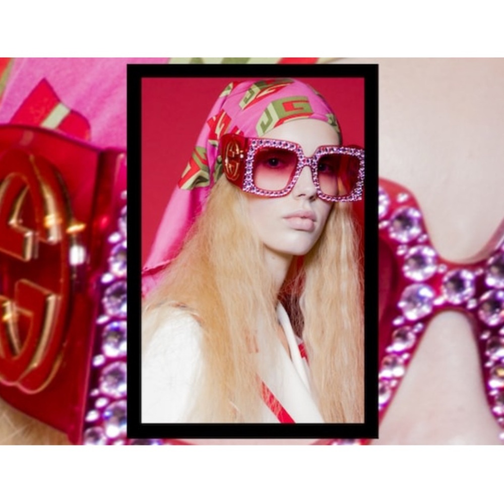 Gucci Pink Hollywood Forever Sunglasses